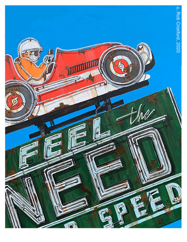 I Feel The Need For Speed - Antique Cars